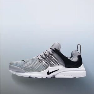 Nike Air Presto Gray and Black Shoes